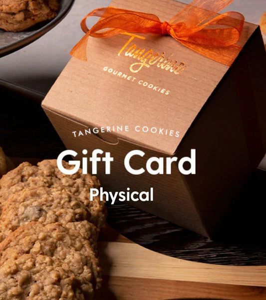 Tangerine Gourmet Cookies Physical Gift Card